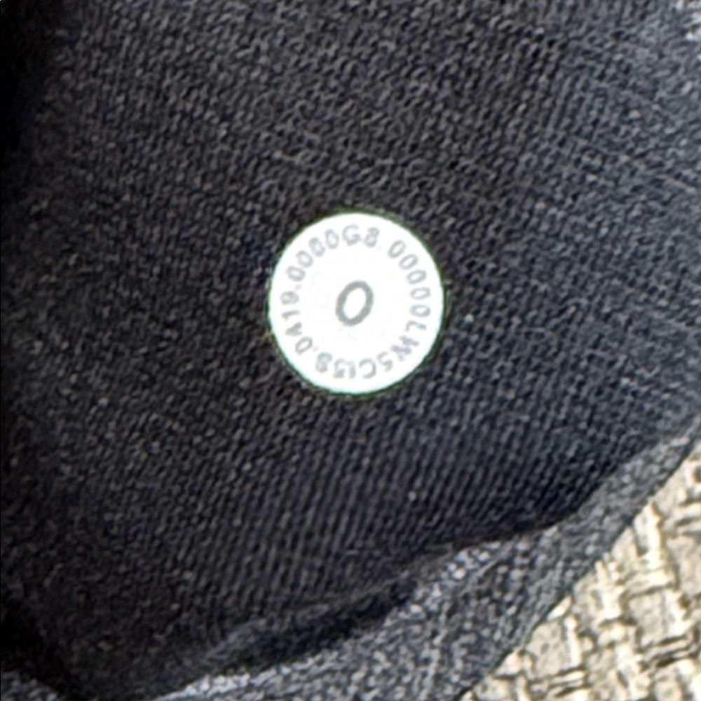Lululemon Wunder Under High-Rise 28” Brushed Heathered Gray/Black sz 0 - Picture 5 of 5